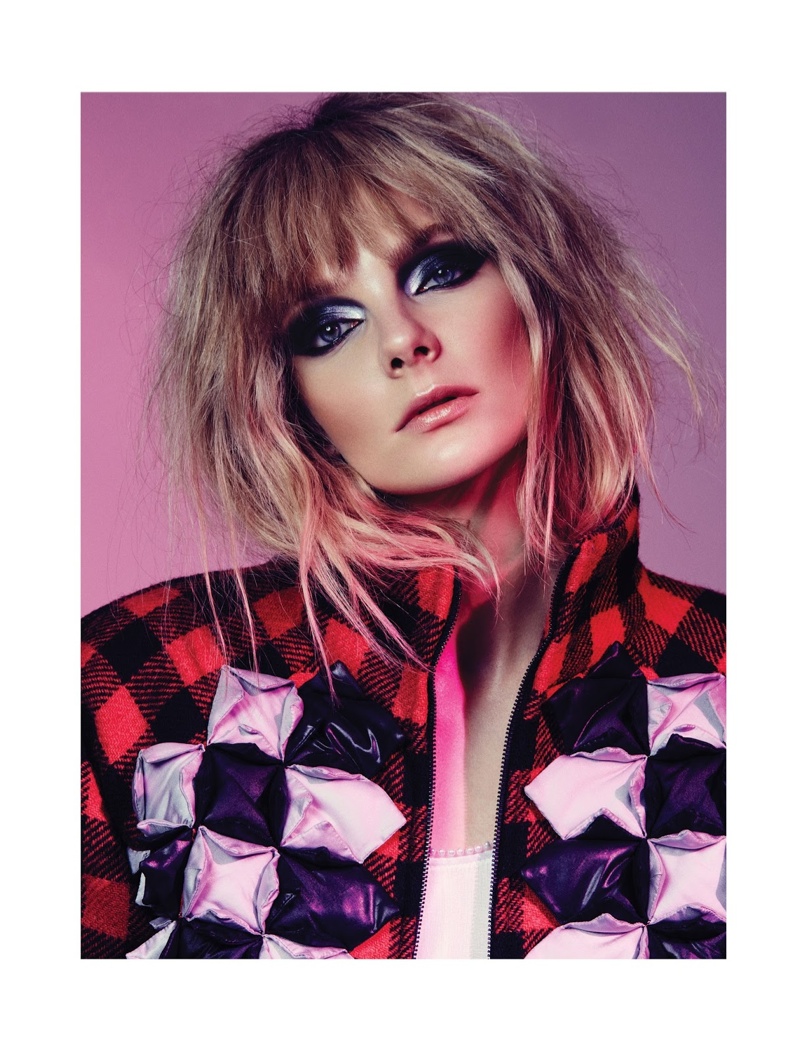 Eniko Mihalik Wears Fashion with Edge for Cover Story of MANIFESTO