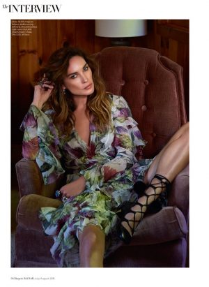 Erin Wasson Wears Gucci Looks for Cover Story of Harper's Bazaar Arabia Erin Wasson Wears Gucci Looks for Cover Story of Harper's Bazaar Arabia