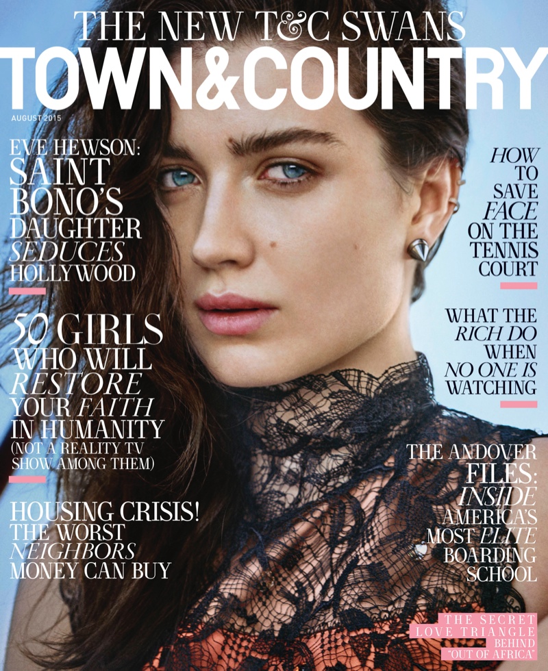 Eve Hewson Named a 'Modern Swan' by Town & Country