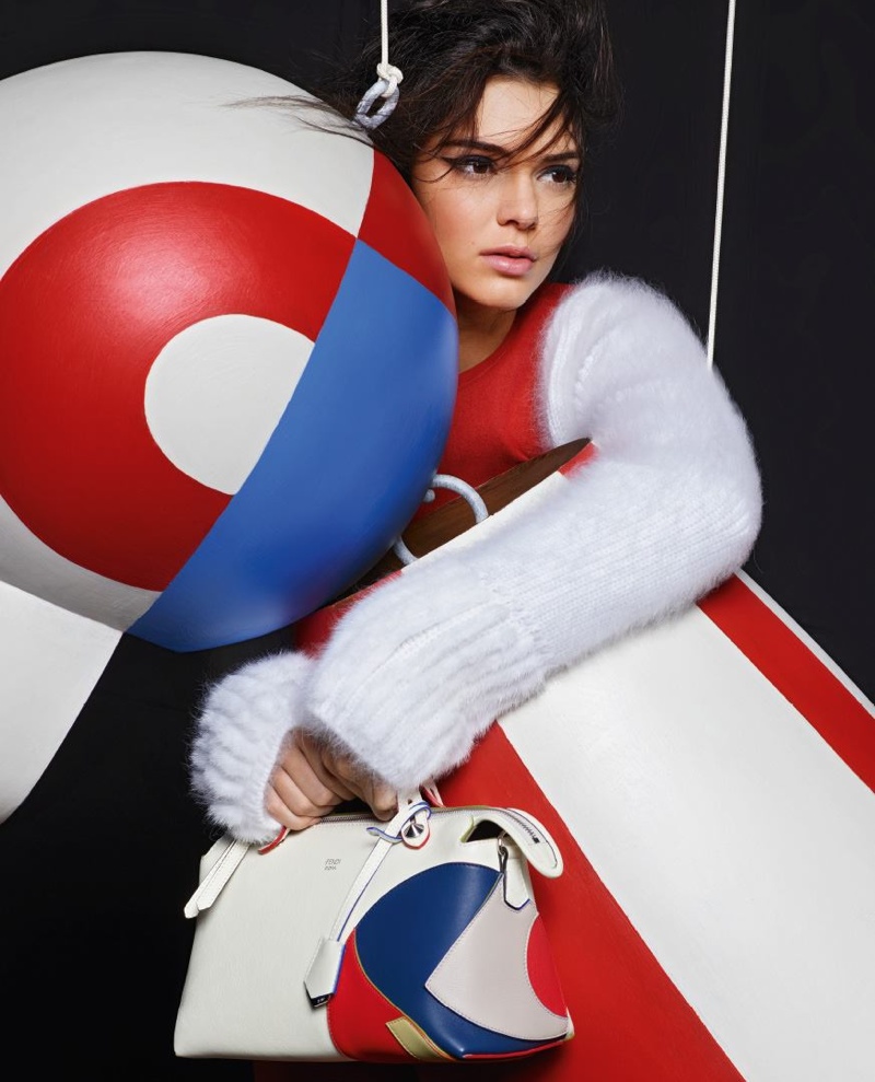 Kendall Jenner + Lily Donaldson Pose with Puppets in Fendi’s Fall 2015 Ads