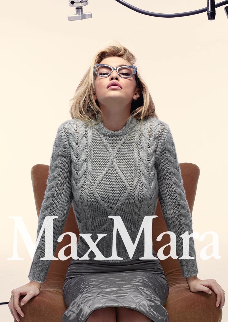 Gigi Hadid stars in Max Mara's fall-winter 2015 campaign