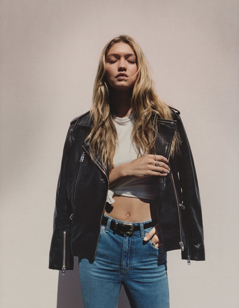 Gigi Hadid Rocks Casual Style in Topshop’s Fall 2015 Campaign