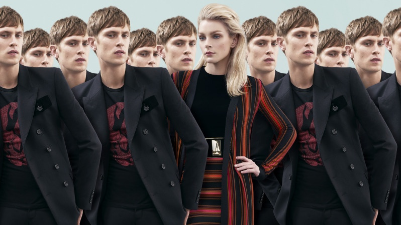 Jessica Stam Doubles Up in Harrolds’ Fall 2015 Campaign