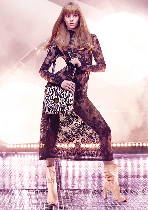 Ondria Hardin Takes Center Stage in Jimmy Choo’s Fall 2015 Campaign