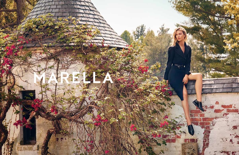 Karlie Kloss is a Natural Beauty in Marella’s Fall 2015 Campaign