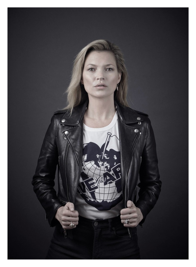 Kate Moss, Sienna Miller + More Stars Pose in Save the Arctic T-Shirt