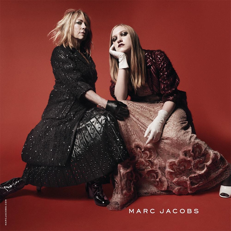 Kim Gordon and Coco for Marc Jacobs