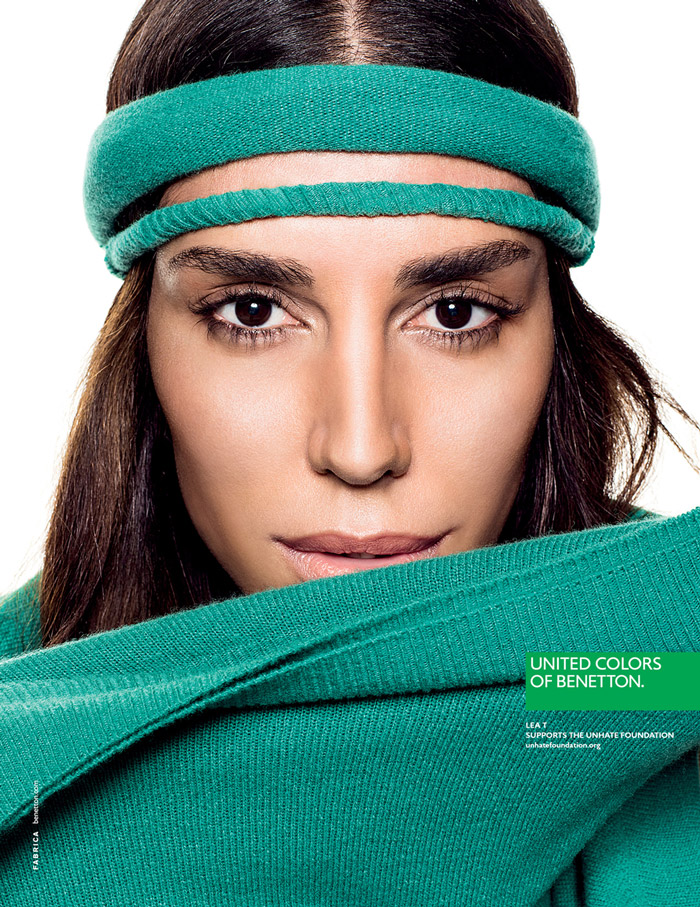 Lea T. Photo: Benetton