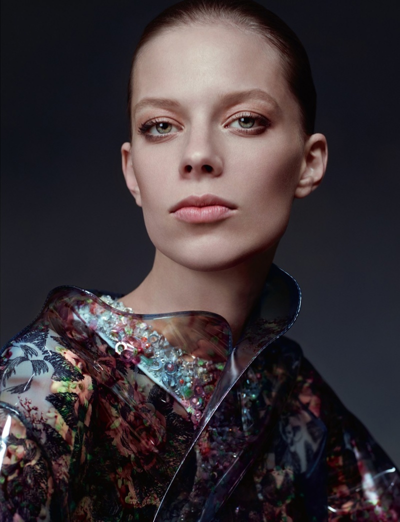 Lexi Boling Models Bold Haute Couture in Dior Magazine