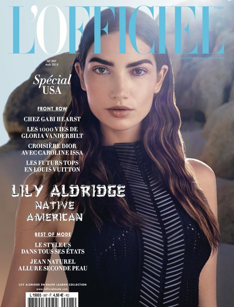 Double Vision: Lily Aldridge Lands Two L’Officiel Covers