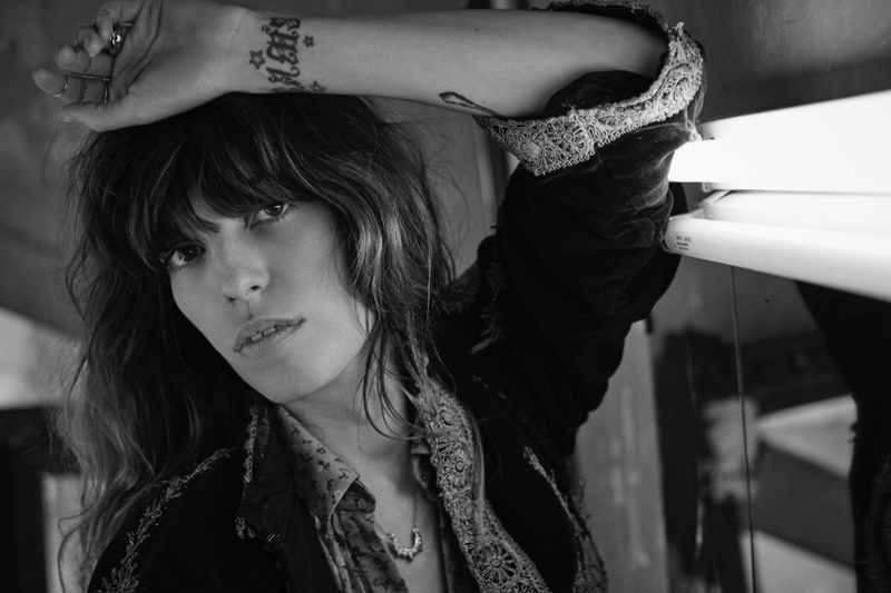 Lou Doillon Wears Effortless Style for S Moda by Eric Guillemain
