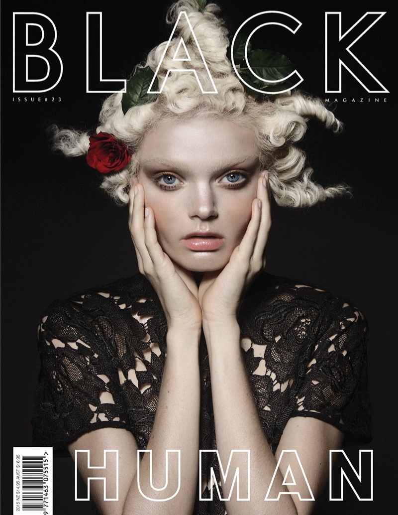 The Flower: Marthe Wiggers by Thom Kerr in Black Magazine