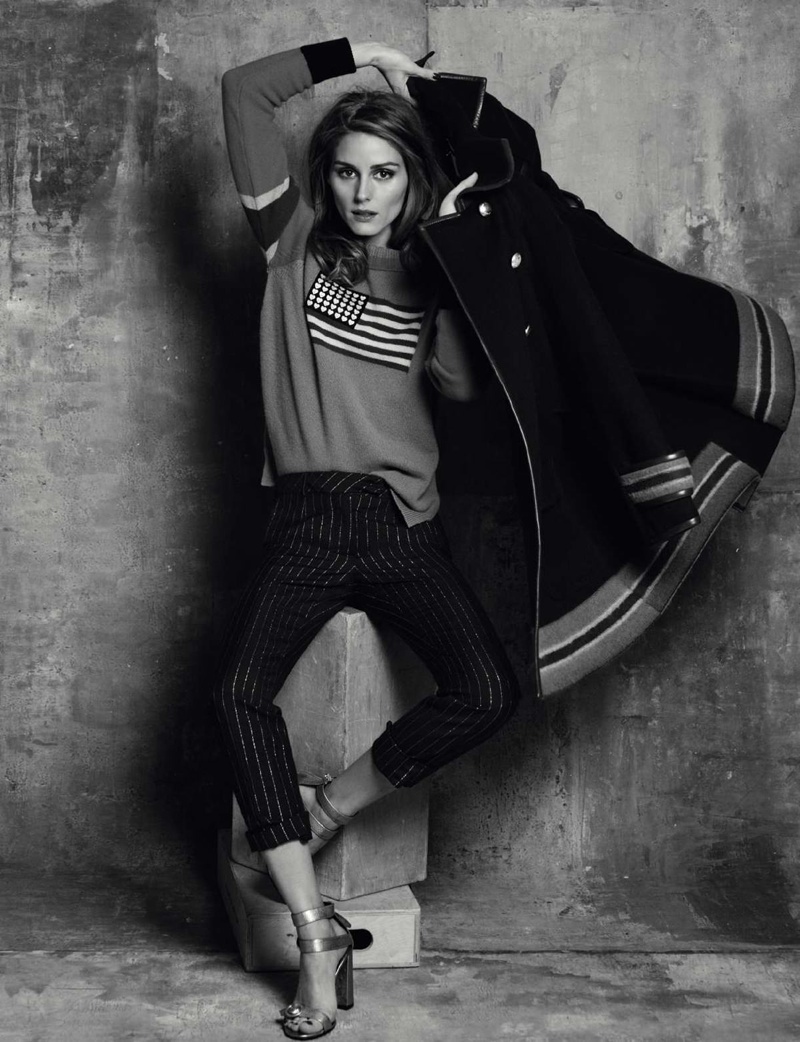 Olivia Palermo Dresses in Tommy Hilfiger Looks for ELLE Spain Cover Story