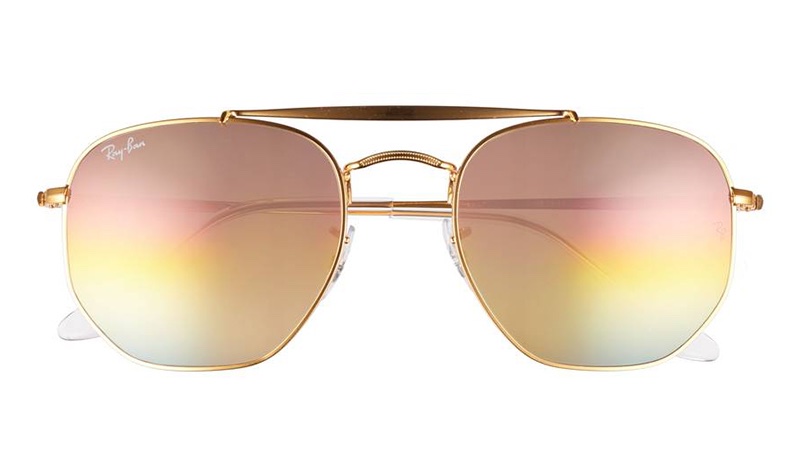 Ray-Ban 54mm Gradient Aviator Sunglasses $188