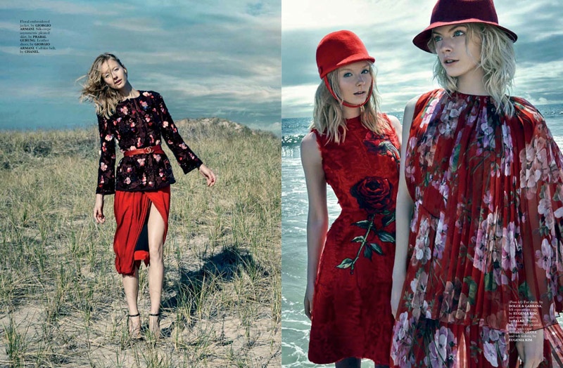 A Red-Letter Day: Scarlet Fashion is In for ELLE Singapore