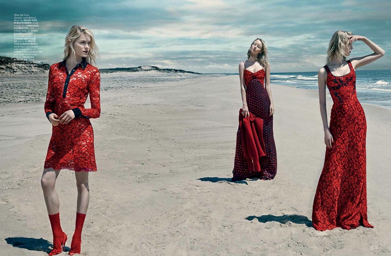 A Red-Letter Day: Scarlet Fashion is In for ELLE Singapore