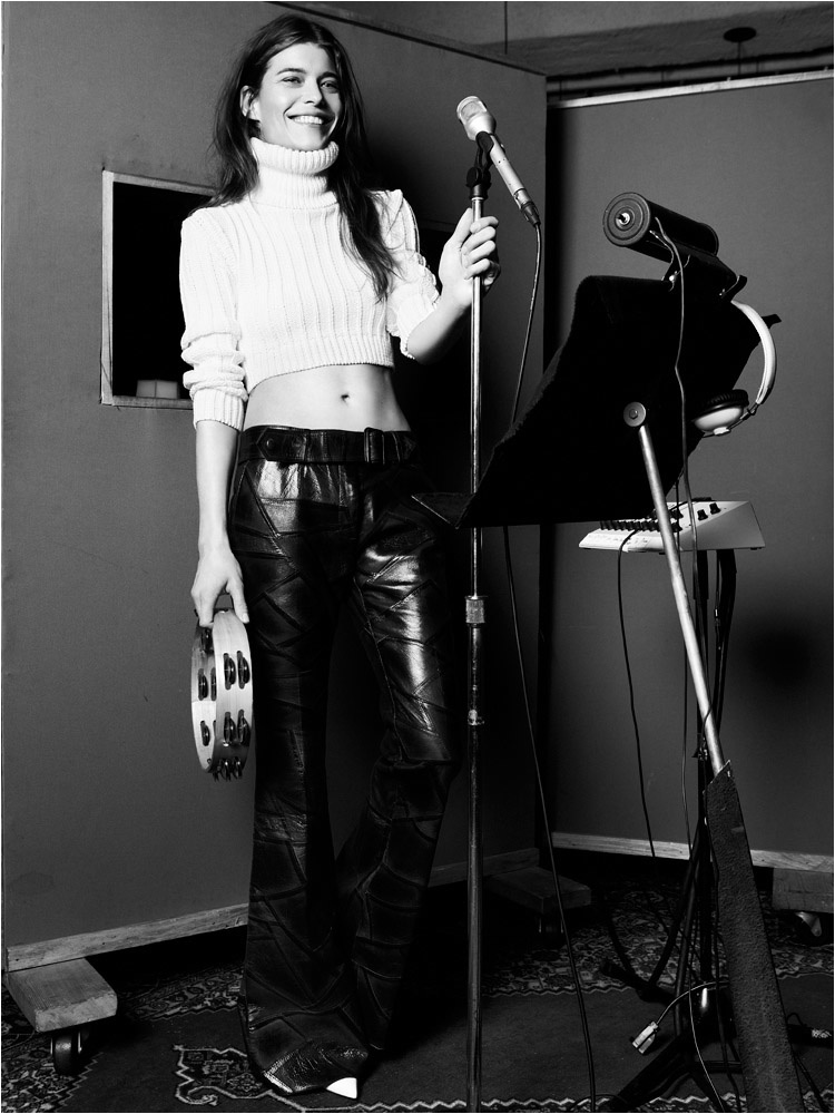 Louise Pedersen is Rock Chic for Nagi Sakai in Marie Claire Italia Editorial