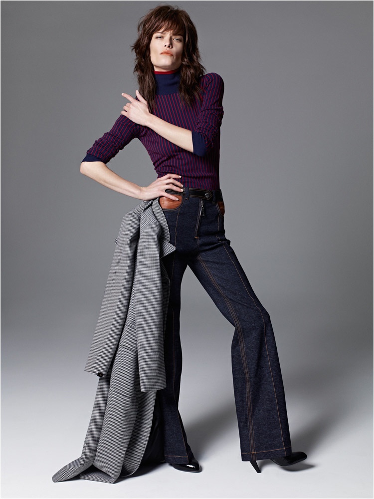 Louise Pedersen is Rock Chic for Nagi Sakai in Marie Claire Italia Editorial