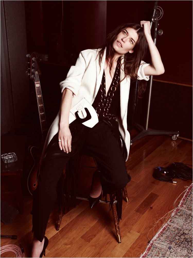Louise Pedersen is Rock Chic for Nagi Sakai in Marie Claire Italia Editorial