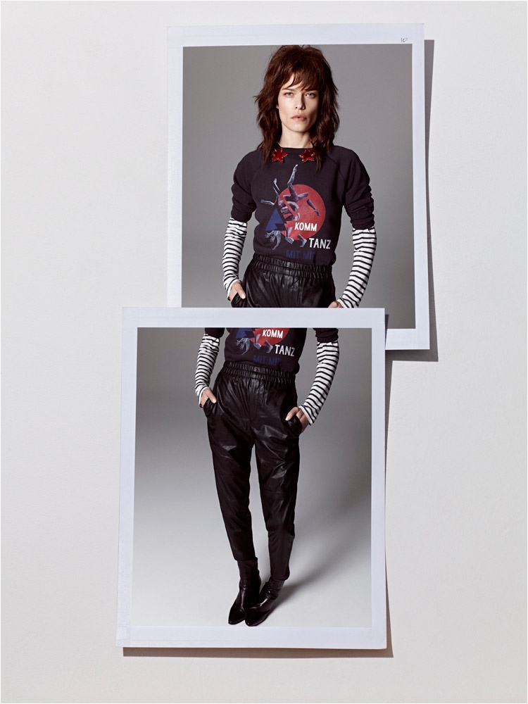 Louise Pedersen is Rock Chic for Nagi Sakai in Marie Claire Italia Editorial