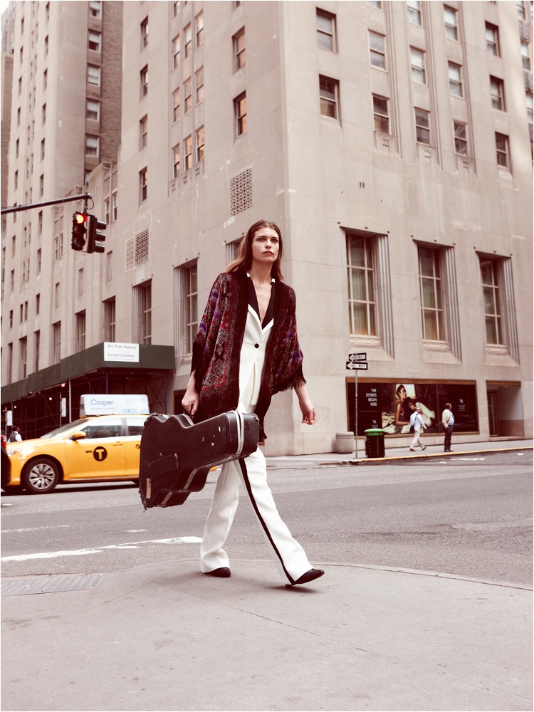 Louise Pedersen is Rock Chic for Nagi Sakai in Marie Claire Italia Editorial