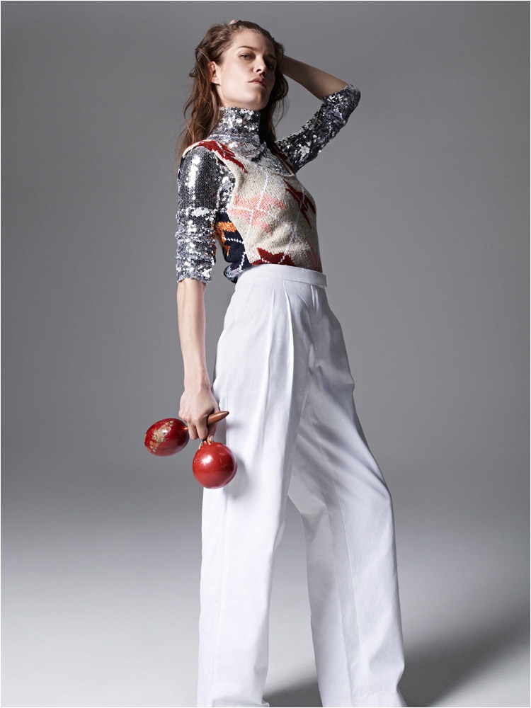 Louise Pedersen is Rock Chic for Nagi Sakai in Marie Claire Italia Editorial