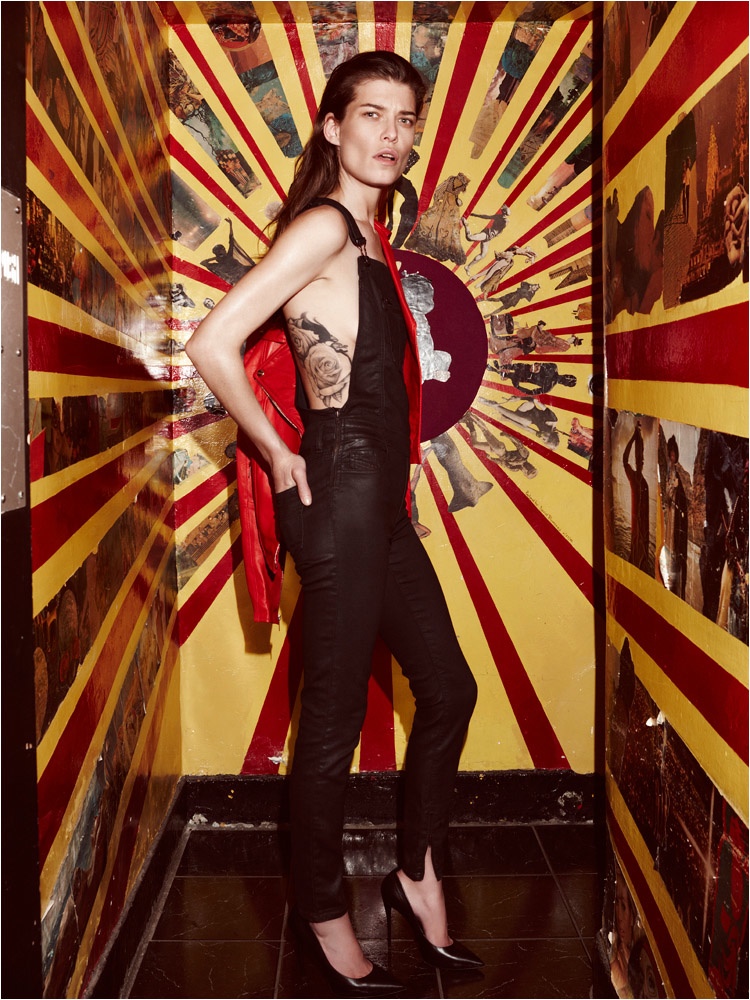 Louise Pedersen is Rock Chic for Nagi Sakai in Marie Claire Italia Editorial