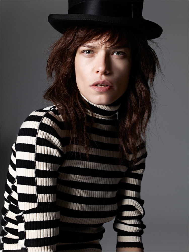 Louise Pedersen is Rock Chic for Nagi Sakai in Marie Claire Italia Editorial