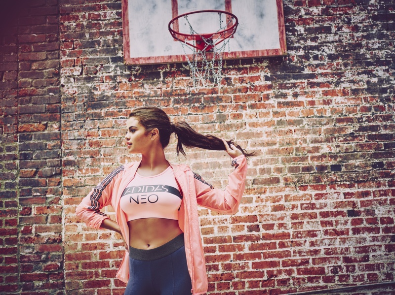 Selena Gomez is Sporty Chic in adidas NEO Shoot