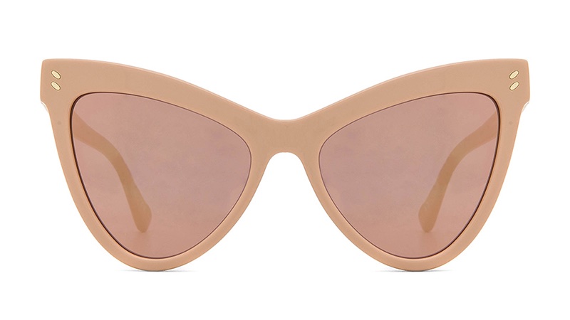 Stella McCartney Mirrored Cat Eye Sunglasses $290