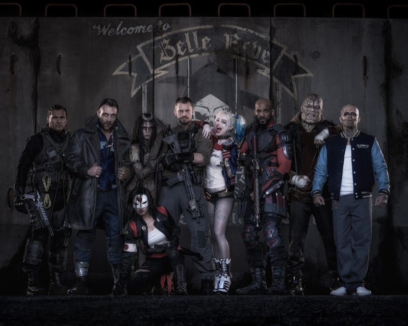 Suicide Squad cast portrait 