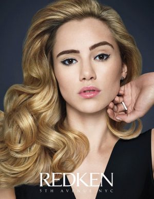 Suki Waterhouse Gives Us Serious Hair Envy in Redken Campaign Suki Waterhouse Gives Us Serious Hair Envy in Redken Campaign