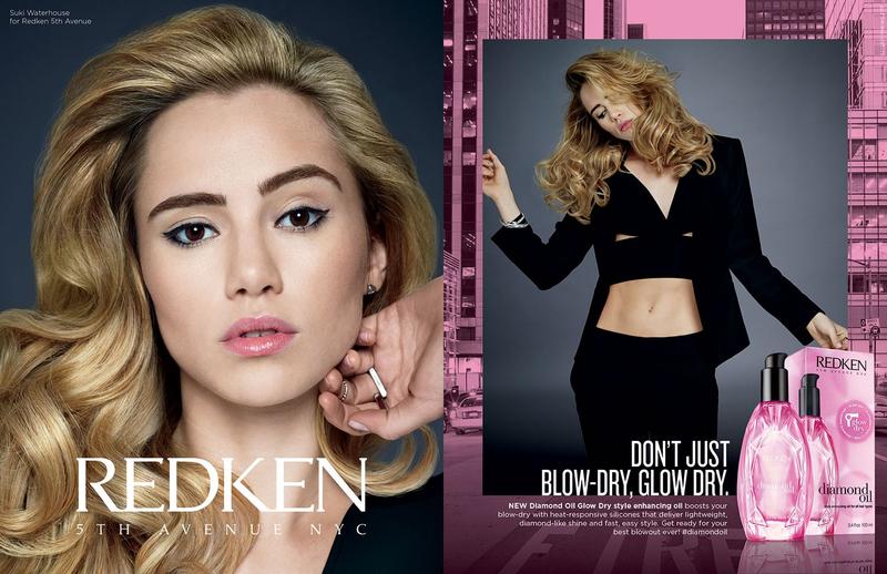 Suki Waterhouse Gives Us Serious Hair Envy in Redken Campaign