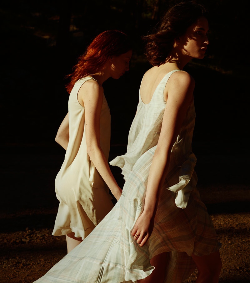 Pauline + Jo Have a Dreamy Summer in BAZAAR NL by Petrovsky & Ramone