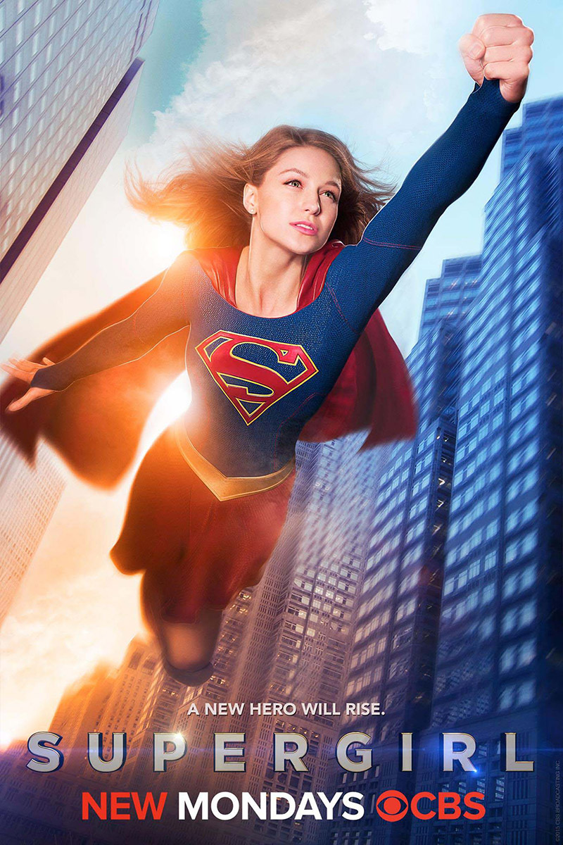 Supergirl CBS Television Poster