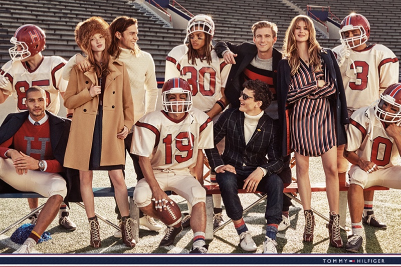 Behati Prinsloo is a Football Fan in Tommy Hilfiger’s Fall 2015 Campaign