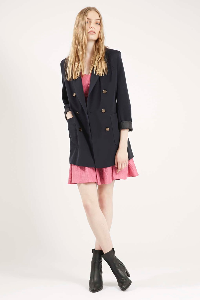 80s Power Shoulder Blazer by Topshop Archive available for $135.00
