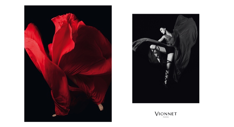 Anna Cleveland Poses Up a Storm in Vionnet’s Fall 2015 Ads