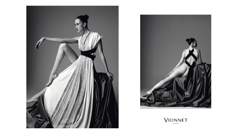 Anna Cleveland Poses Up a Storm in Vionnet’s Fall 2015 Ads