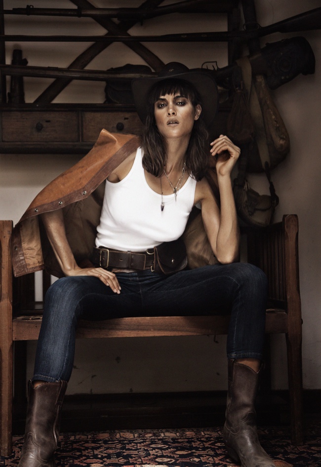 Jenna Pietersen Takes on Gritty Western Style for Myself Germany