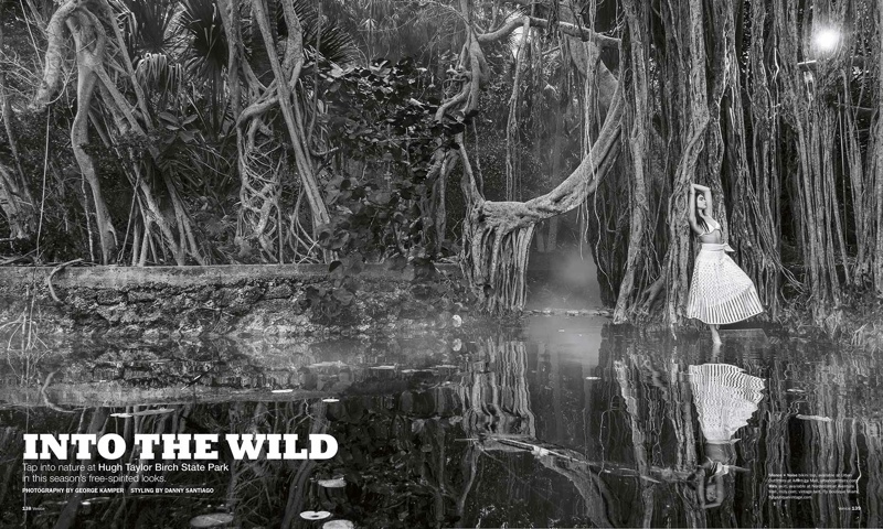 Yara Khmidan Goes 'Into the Wild' for Venice Magazine by George Kamper