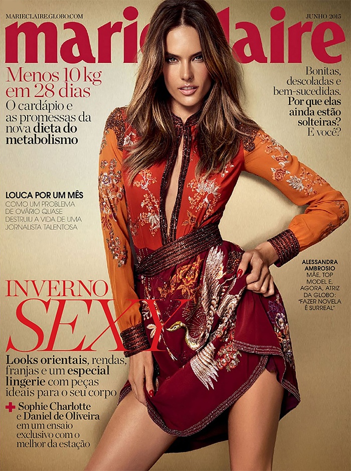 Alessandra Ambrosio Marie Claire Brazil June 2015 Cover Photoshoot01