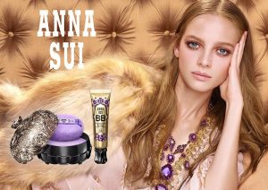 Ine Neefs is a Boho Beauty for Anna Sui Anna Sui Beauty Fall 2015 Campaign