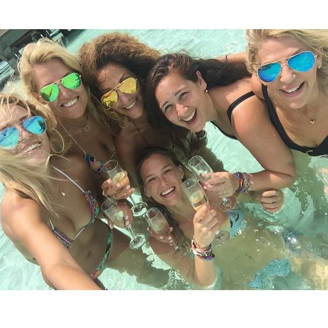 Bride to Be Bar Refaeli Celebrates Bachelorette Party in the Maldives