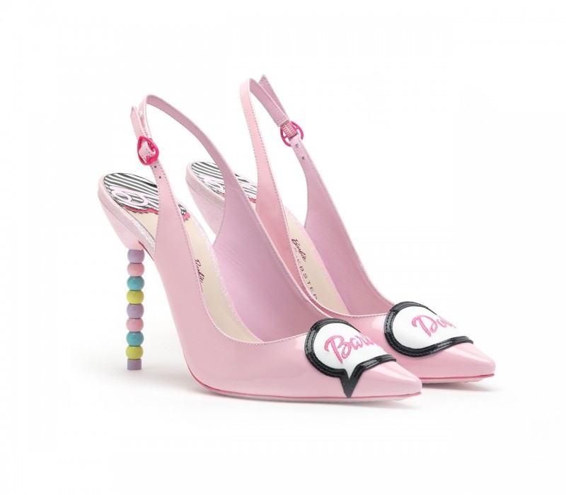 Tyra Heels from the Barbie x Sophia Webster collection