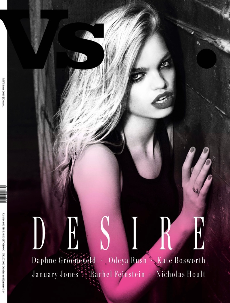 Daphne Groeneveld for Vs. Magazine F/W 2015 Cover. Photo: Hugh Lippe