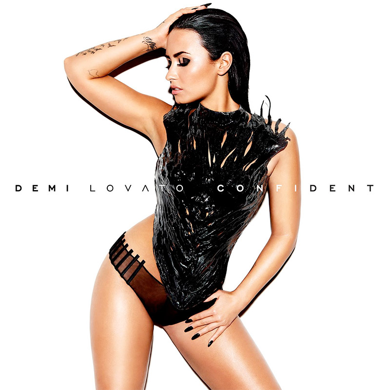 Demi Lovato on Confident album cover