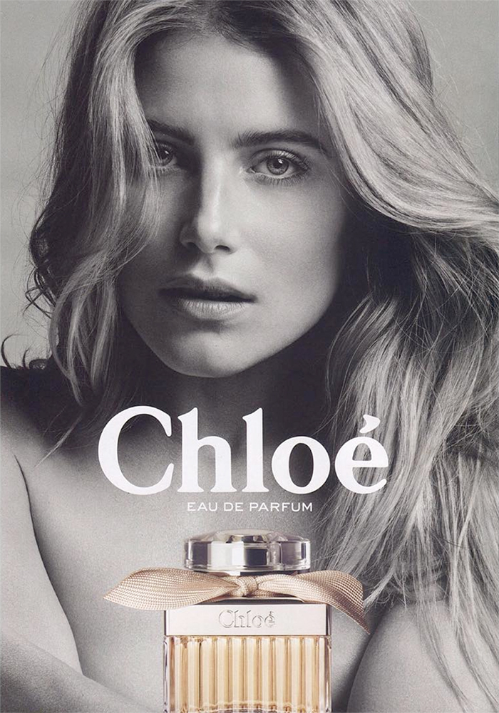 Dree Hemingway for Chloe fragrance campaign