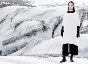 Fei Fei Sun Takes On Glacial Looks for COS' F/W 2015 Campaign
