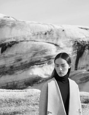 Fei Fei Sun Takes On Glacial Looks for COS' F/W 2015 Campaign